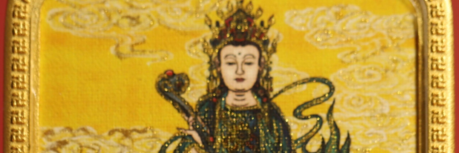 Manjushri - Thangka Buddha - 