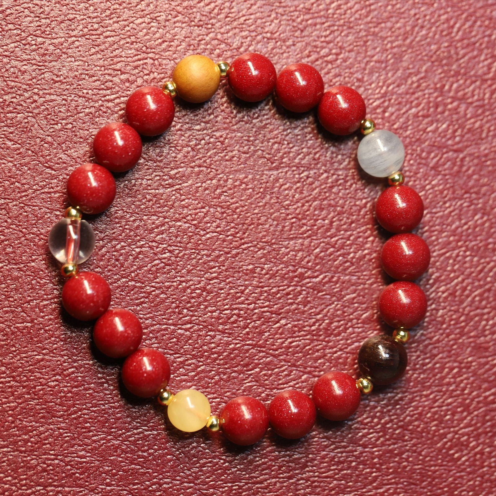 Thangka Buddha “Ben Ming Nian“ Five Element Protection Bracelet - Enhance Your Luck in Your Zodiac Year - Thangka Buddha - Thangka Buddha