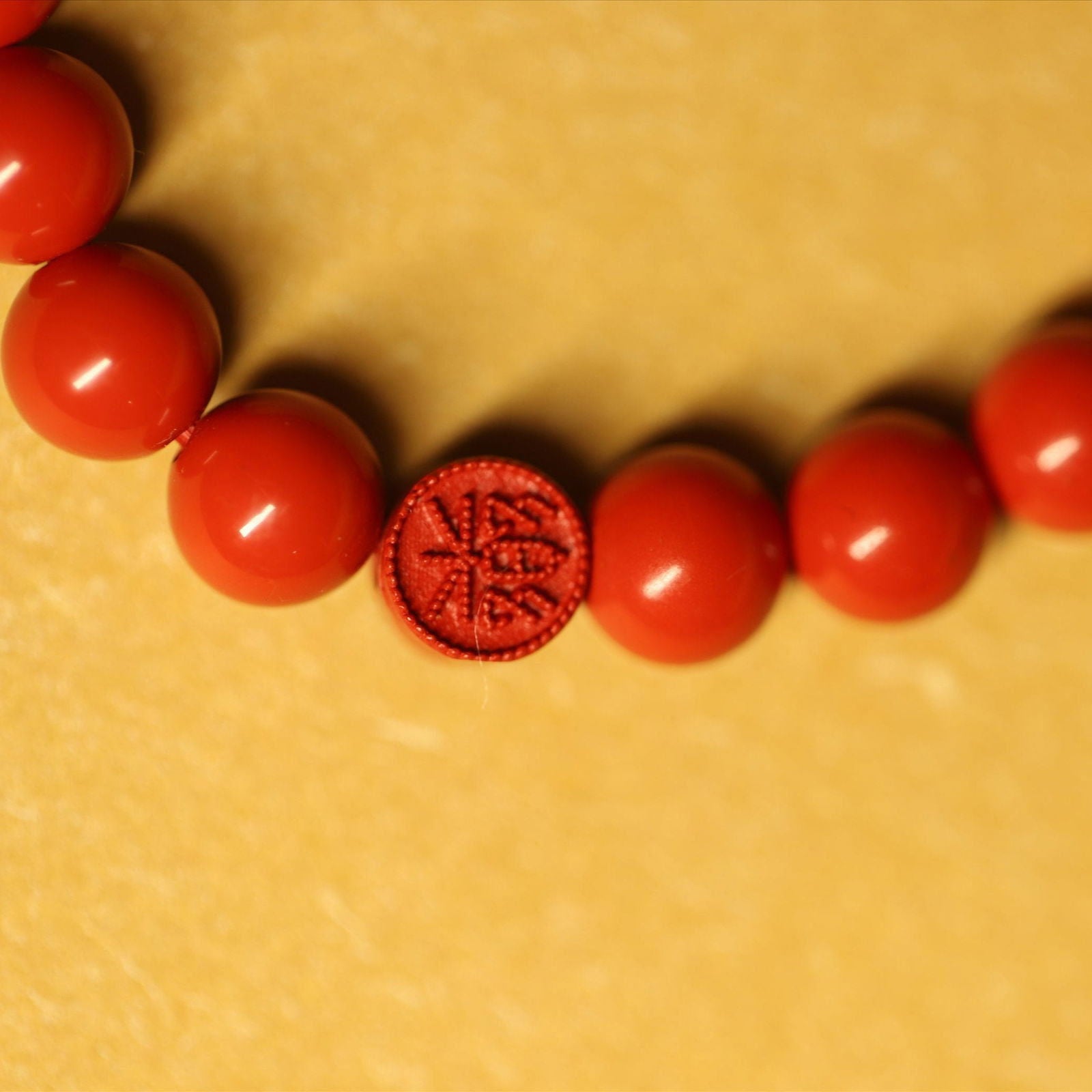 Thangka Buddha Dragon Cinnabar Energy Bracelet for Protection and Prosperity - Thangka Buddha - 